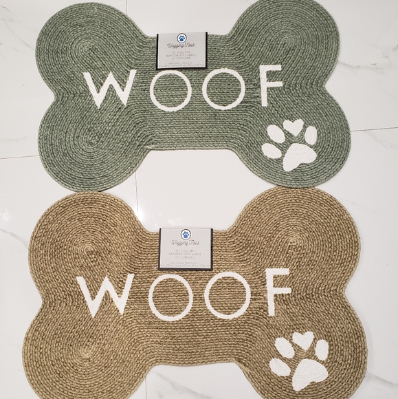 Woof Pet Bowl Mat - Picture 2 of 5